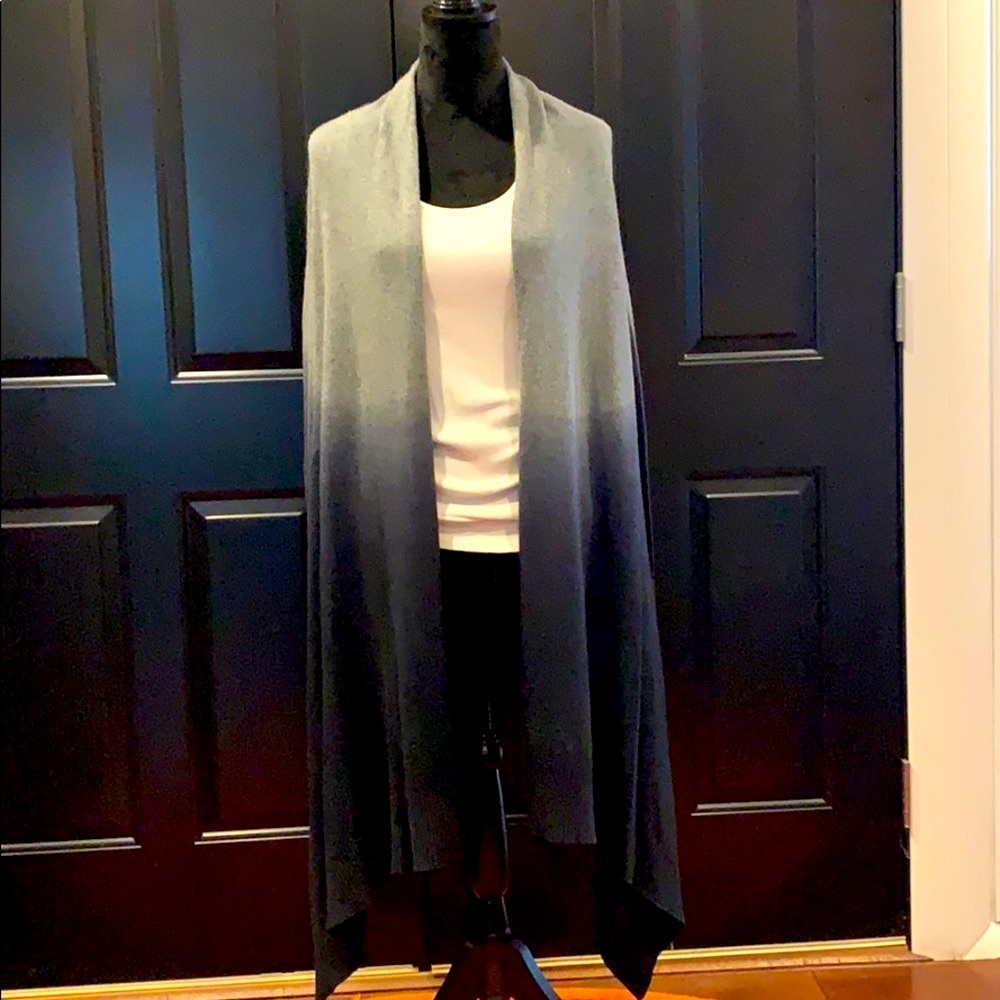 Acrobat Ombré Silk & Cashmere Cardigan Sweater - Picture 10 of 16
